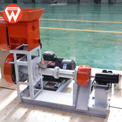 Strongwin dependable performance sinking fish and floating fish feed extruder machinery